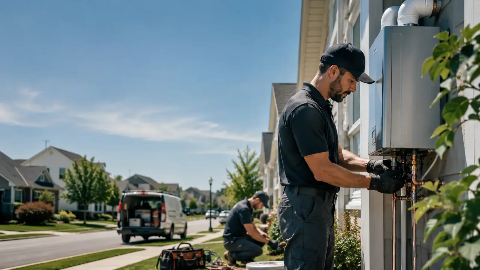 Tankless Water Heater Installation in Verona, ND